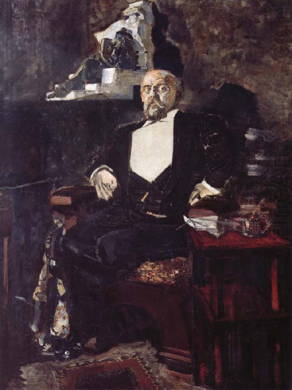 Mikhail Vrubel The portrait of Mamontoff china oil painting image